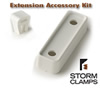 1 set of Storm Clamps 